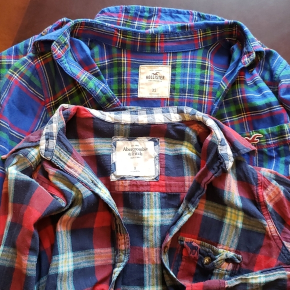Abercrombie & Fitch Tops - Flannel bundle